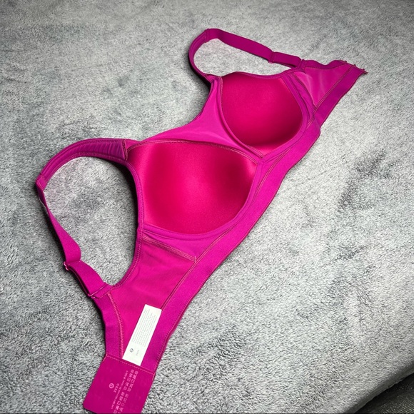 Lululemon Run Times Bra Ripened Raspberry (RIPR) Size 38DD NWT *Adjustable* - Picture 11 of 16